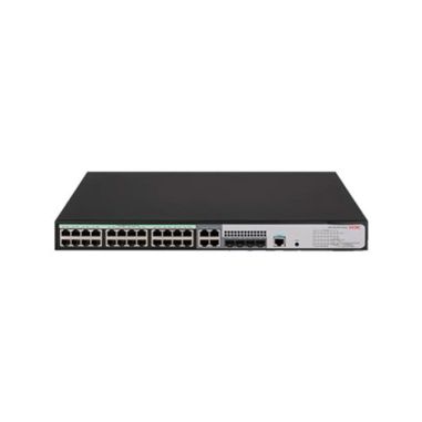Switch PoE L3 de 24 puertos Gigabit y 4 combo SFP