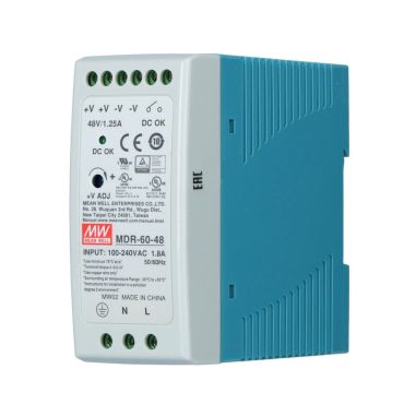 Fuente de alimentación Industrial de 48V/60W...