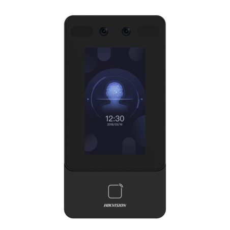 Control de acceso y presencia Facial, tarjeta EM, QR y PIN Controladora integrada apta para exterior