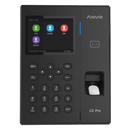 Control de presencia y acceso Anviz