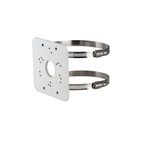 Soporte abrazadera de columna para domos y cámaras