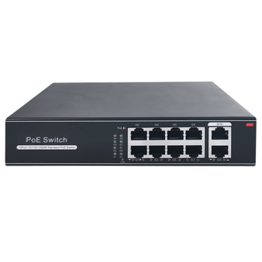 Switch PoE 8 puertos