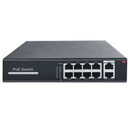 Switch PoE 8 puertos