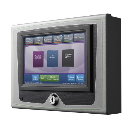 Repetidor de red Taktis Vision de superficie para centrales analógicas de incendios Kentec Taktis