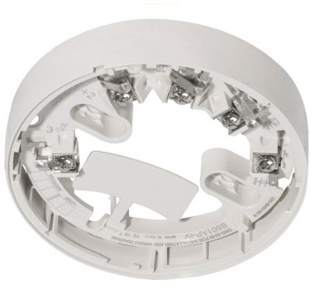 Base Blanca Estandar De Superficie Para Detectores De La Serie Nfx