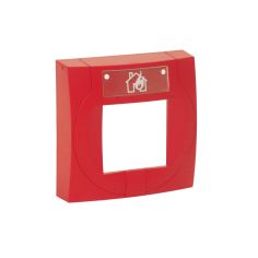 Carcasa pulsador modular de montaje superficie color rojo