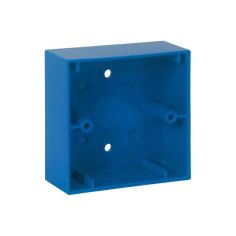 Caja de montaje azul para módulo IQ8TAL