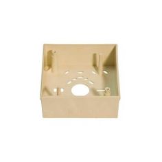 Caja de plástico de color crema claro para montaje en...