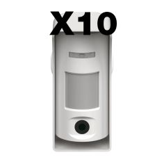 PIRCAM vía radio de cortina x10