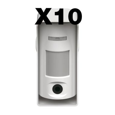 PIRCAM vía radio de cortina x10