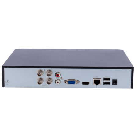 Kit de videovigilancia  4 cámaras domo 5Mpx exterior óptica fija más grabador  de 4 canales