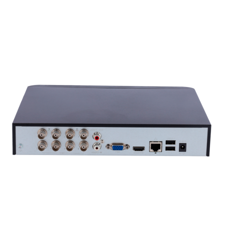Kit de videovigilancia 6 cámaras bullet 5Mpx exterior/interior óptica fija más grabador de 8 canales