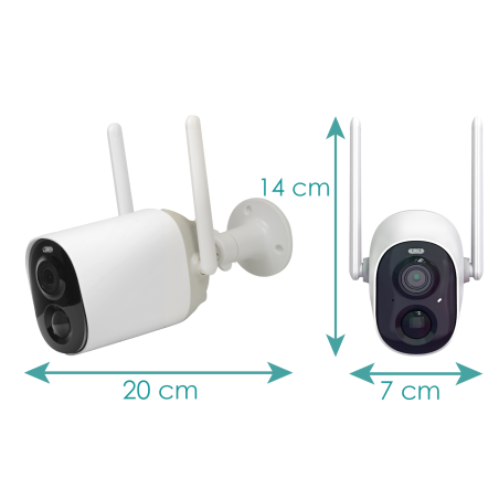 VicoHome Exterior 3Mpx Wifi a batería