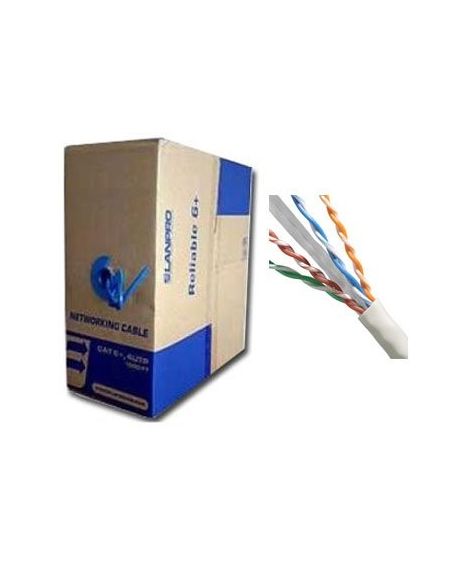 Bobina ( caja ) de 305m cable de UTP CAT6e rígido apantallado (FTP)