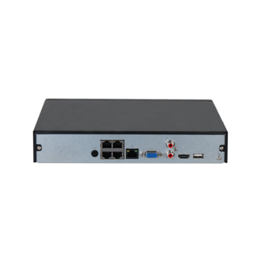 NVR IP Dahua de 4 canales con 4 PoE