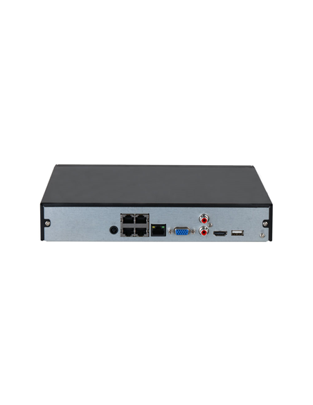 NVR IP Dahua de 4 canales con 4 PoE