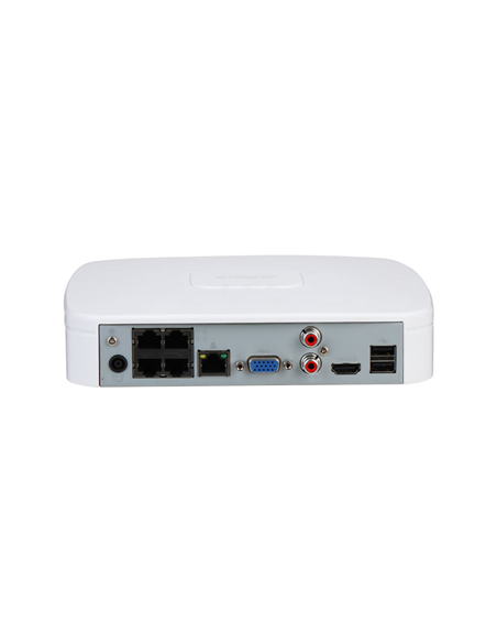 NVR IP Dahua de 8 canales con 4 PoE
