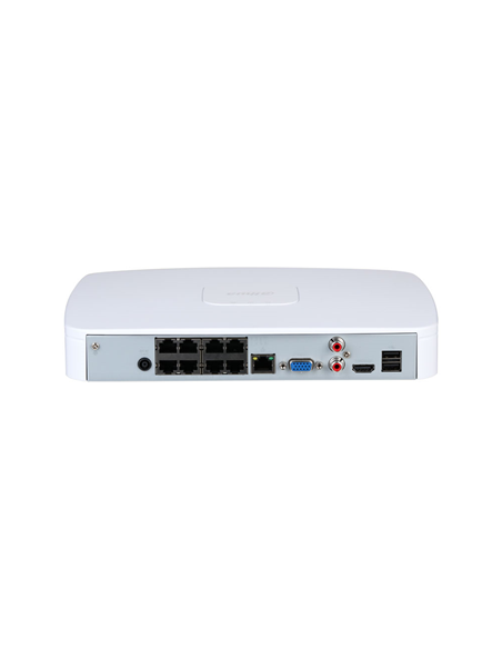 NVR IP Dahua de 16 canales con 8 PoE