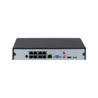 NVR IP Dahua de 16 canales con 8 PoE