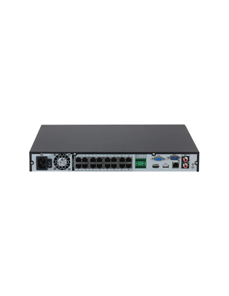 NVR IP Dahua de 16 canales con PoE