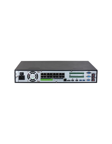NVR IP WizSense de 16 canales con PoE