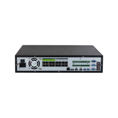 NVR IP WizSense de 32 canales y 16 PoE