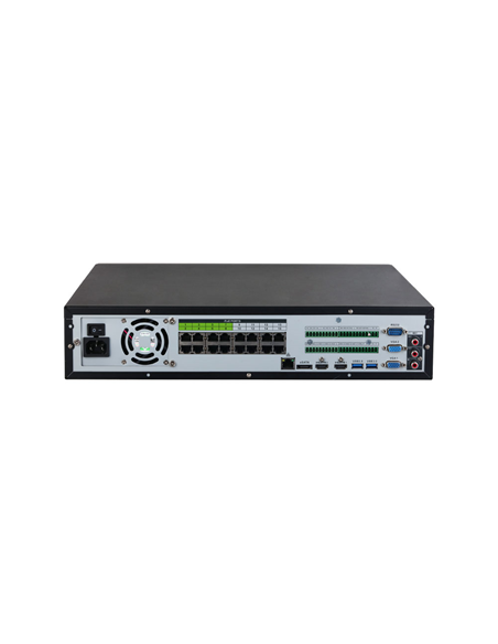 NVR IP WizSense de 32 canales y 16 PoE