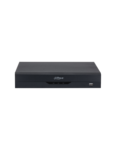 XVR 5 en 1 Dahua de 8 canales Formatos AI/H.265+/H.265 8 canales BNC HD + 2 canales IP