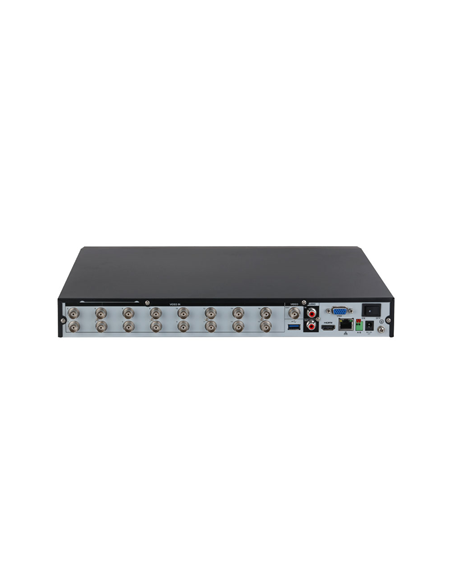 XVR 5 en 1 Dahua de 16 canales Formatos AI/H.265+/H.265 16 canales BNC HD + 16 canales IP