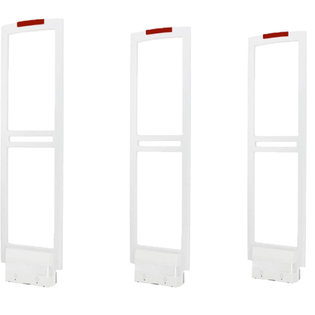 Antena antihurto EAS  Tecnología AM 58 kHz  2 pasillos: maestra y dos esclavas  Conexión WiFi | Plug & Play