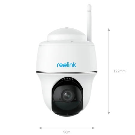 Reolink Cámara WiFi a Batería 2K+ / 3MP - IR 10 m Detección PIR Humanos / Vehículos