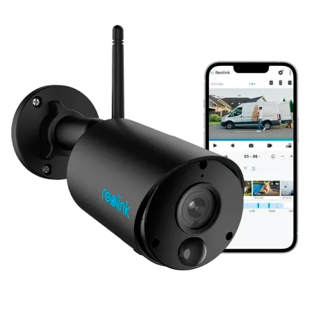 Reolink Cámara WiFi a Batería 2K / 3MP IR 10m - Sirena - Detección PIR Humanos / Vehículos