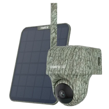 Reolink Cámara camuflaje a Batería con Panel...