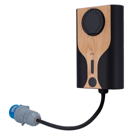 Cargador portable para vehículos eléctricos Potencia 7,4kW / 32A / Monofásica Conector tipo 2