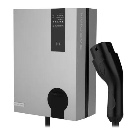 Cargador para vehículos eléctricos Potencia 7,4 kW / 32A / Monofásica Conector tipo 2
