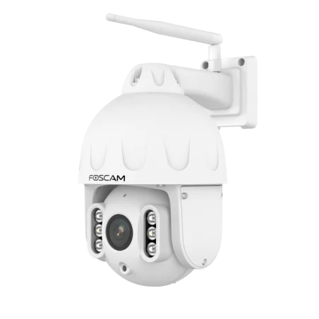 Foscam SD8P Cámara IP 8.0Mpx, WIFI, slot Micro SD, Zoom x4 - Visión nocturna hasta 50m. Auto-Tracking. Blanca