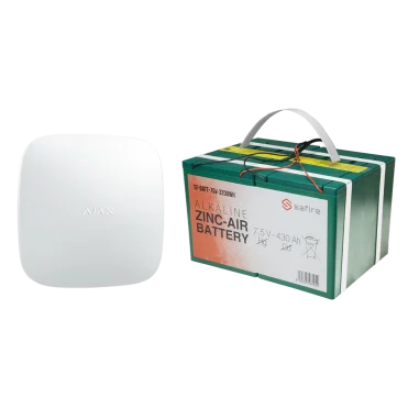 Kit Ajax de alarma autónomo Hub 2 de 6V y...