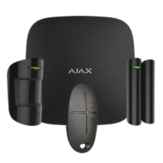 Kit de alarma Ajax negro Certificado Grado 2 Comunicación...