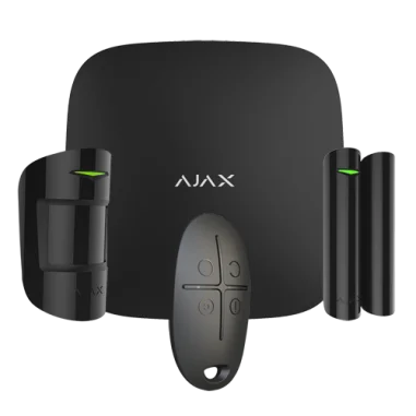 Kit de alarma Ajax negro Certificado Grado 2...