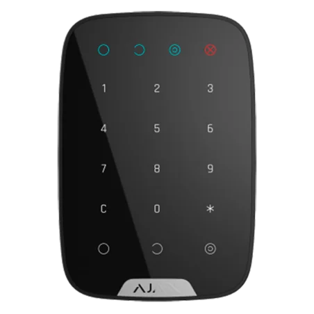 Kit de alarma  Ajax negro Certificado Grado 2 Comunicación Ethernet / dual SIM 4G Inalámbrico 868 MHz Jeweller y Wings