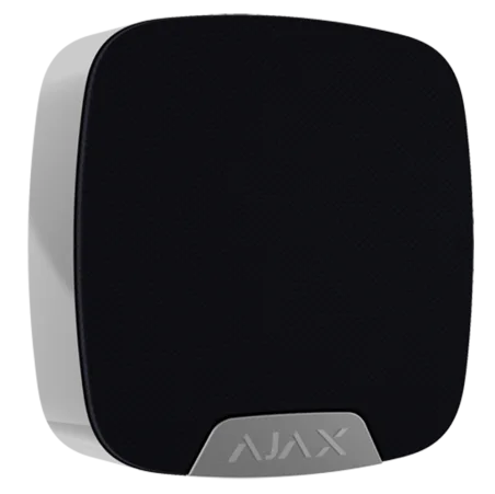 Kit de alarma Ajax negro Certificado Grado 2 Comunicación Ethernet /dual SIM 4G Inalámbrico 868 MHz Jeweller y Wings