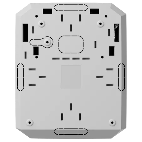 Central de alarma inalámbrica Ajax blanca Grado 2 Dual SIM 4G / Batería zinc-aire