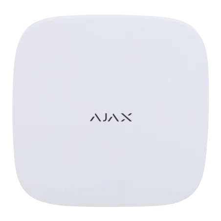 Central de alarma Ajax blanca Grado 2 Comunicación Ethernet y dual SIM 4G