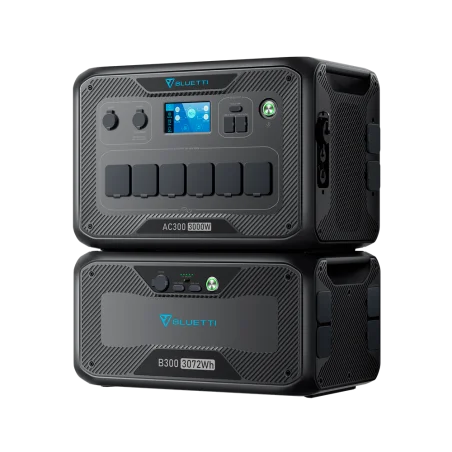 Kit batería doméstica Bluetti BL-AC300 3072Wh 3000W