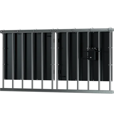 TSUN Kit Solar Air Vertical 400W con 2 Paneles Solares