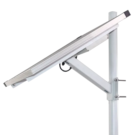 Sistema alimentación autónoma CCTV solar 80W LiFePo4 512Wh AC/DC