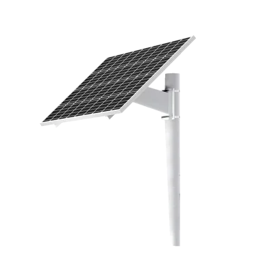 Sistema alimentación autónoma CCTV solar 60W...