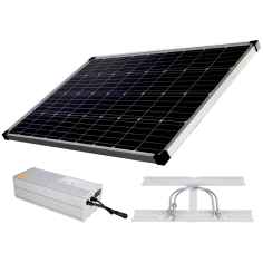 Sistema Solar Autónomo CCTV 200W con Batería LiFePO4...
