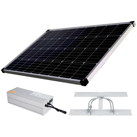 Sistema Solar Autónomo CCTV 200W con Batería LiFePO4 1280Wh, MPPT, 12VDC y RS-485