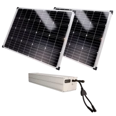 Sistema de Alimentación Solar Autónoma para CCTV 300W con...